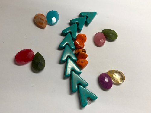 Cathryn Jakicic's Working with Complementary Colors - , Wire Jewelry Design, Design, complementary beads